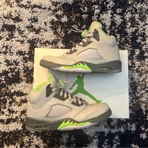 Retro “Green bean” Jordan 5s
